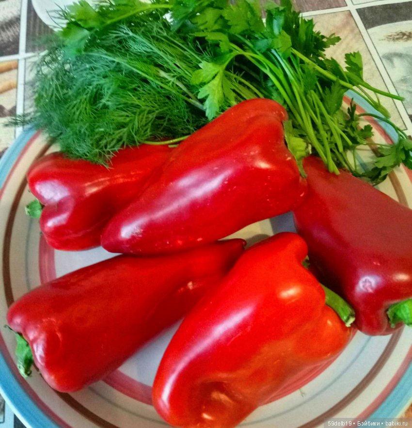 Перец болгарский - вкусный и сладкий