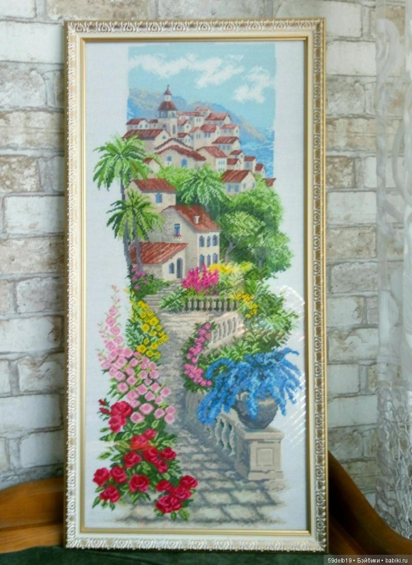 Картины крестом, ручная вышивка, вышивка мулине, счётный крест