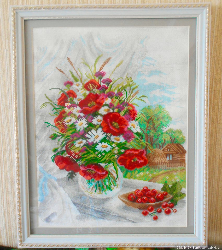 Картины крестом, ручная вышивка, вышивка мулине, счётный крест