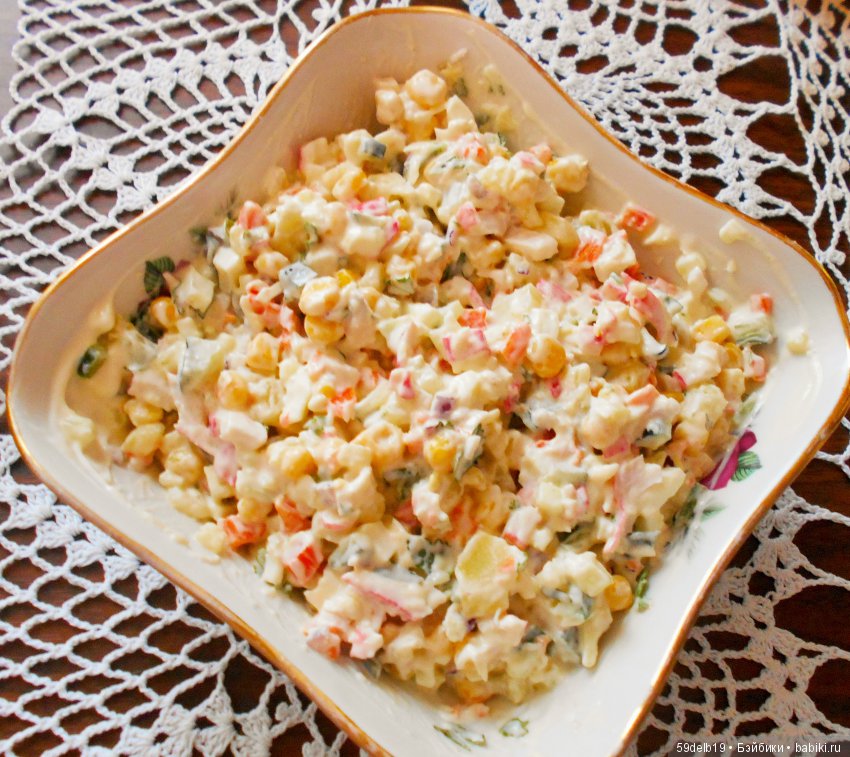 Крабовый салат