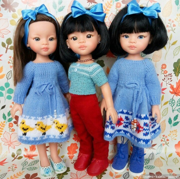 Одежда для кукол Паоло Рейна, ручная работа