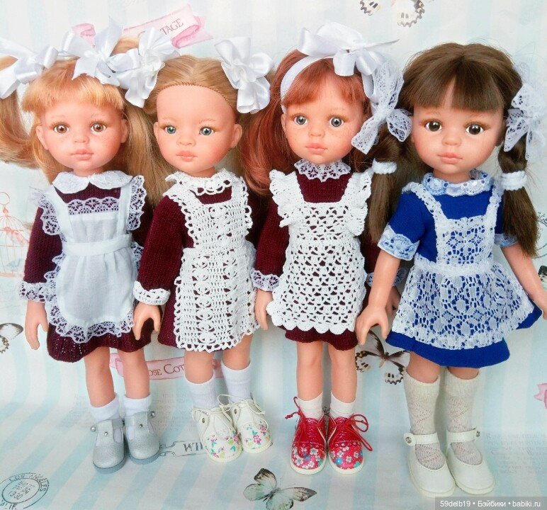 Одежда для кукол Паоло Рейна, ручная работа