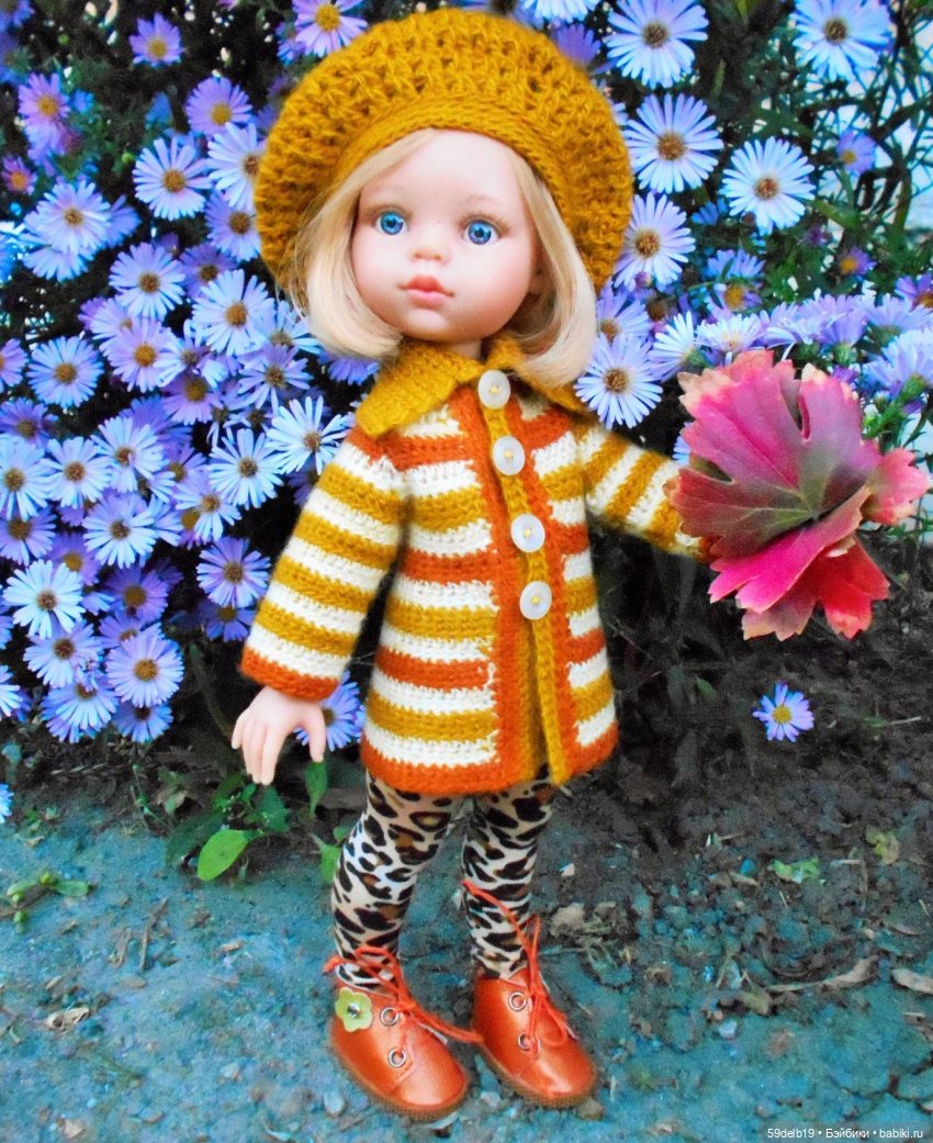 Вязаная одежда для кукол в наличии и на заказ