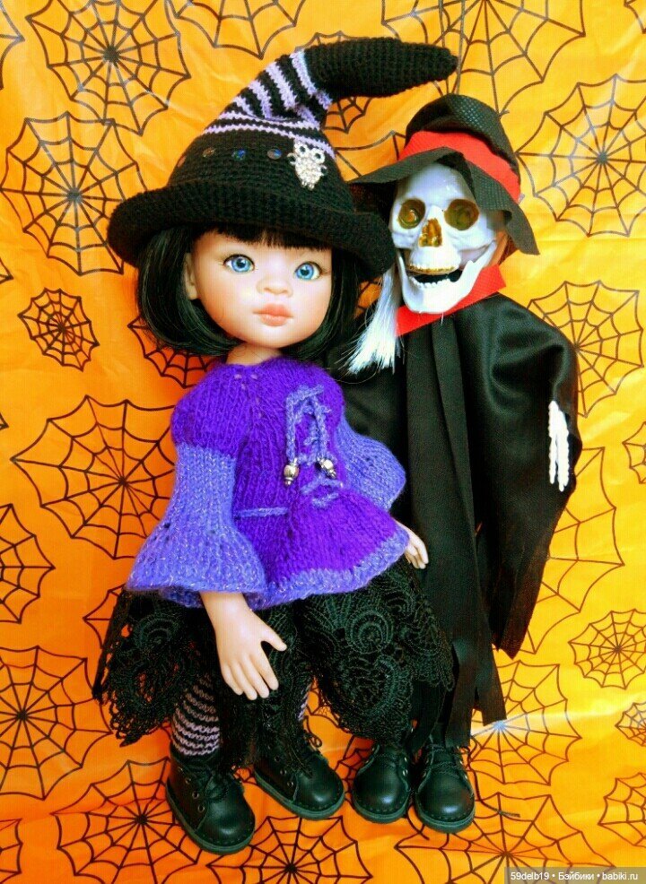 Хэллоуин, одежда для кукол, паола рейна