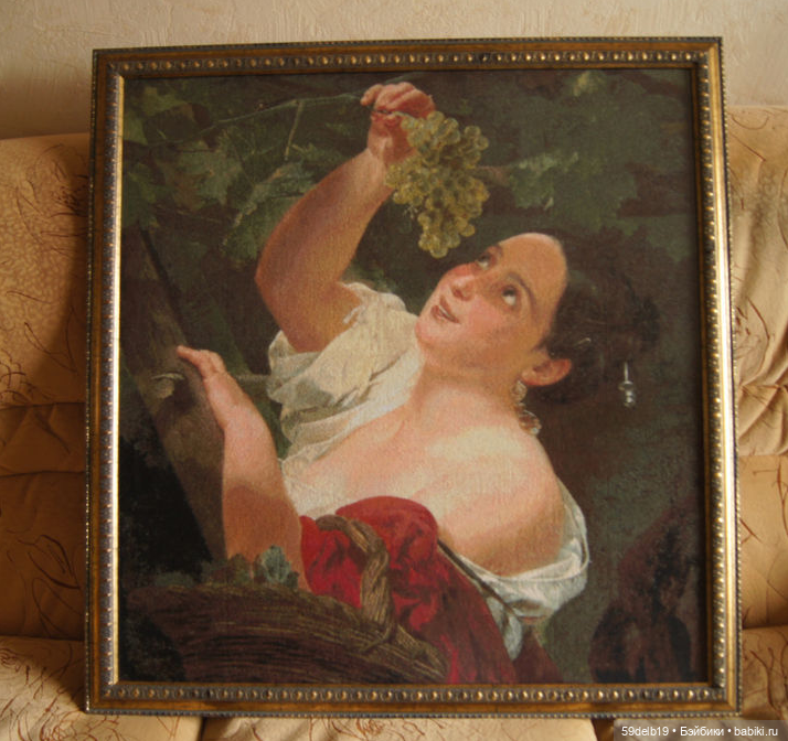 Картина крестом "Итальянский полдень" (фото 2)