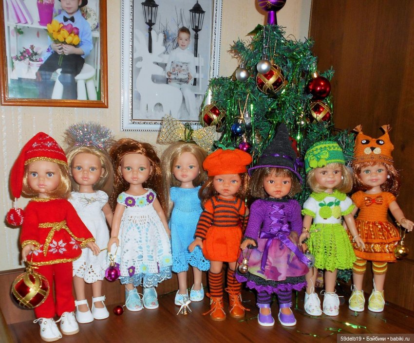 Новый год с куклами