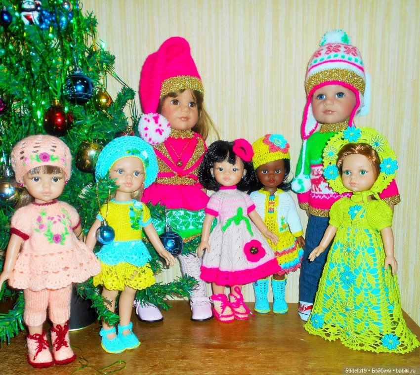 Вяжу и шью для кукол, куклы паола рейна, куклы ГОТЦ