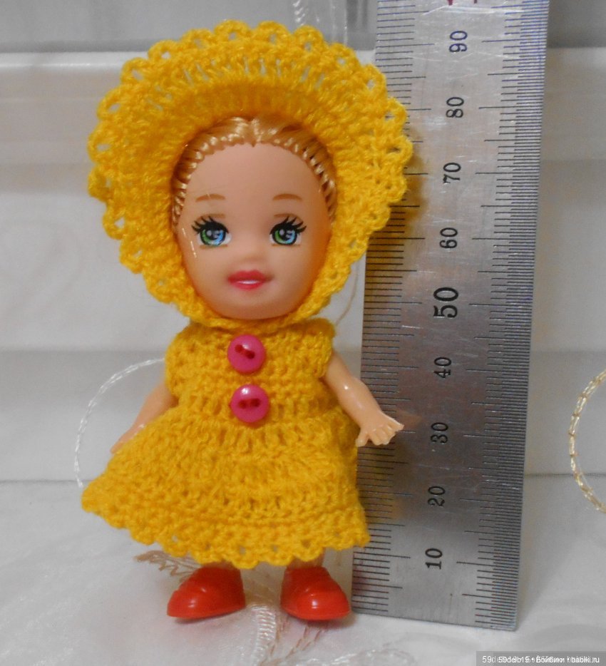 Одежда малышам 7-15 см в наличии и на заказ