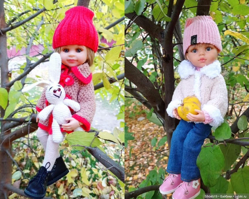 Одеваю разных кукол, шью, вяжу, спицами и крючком
