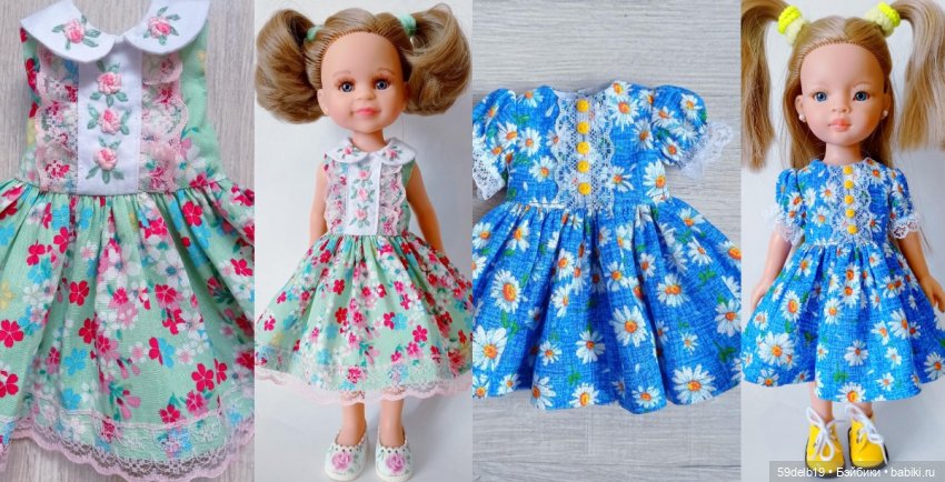 Одеваю разных кукол, шью, вяжу, спицами и крючком