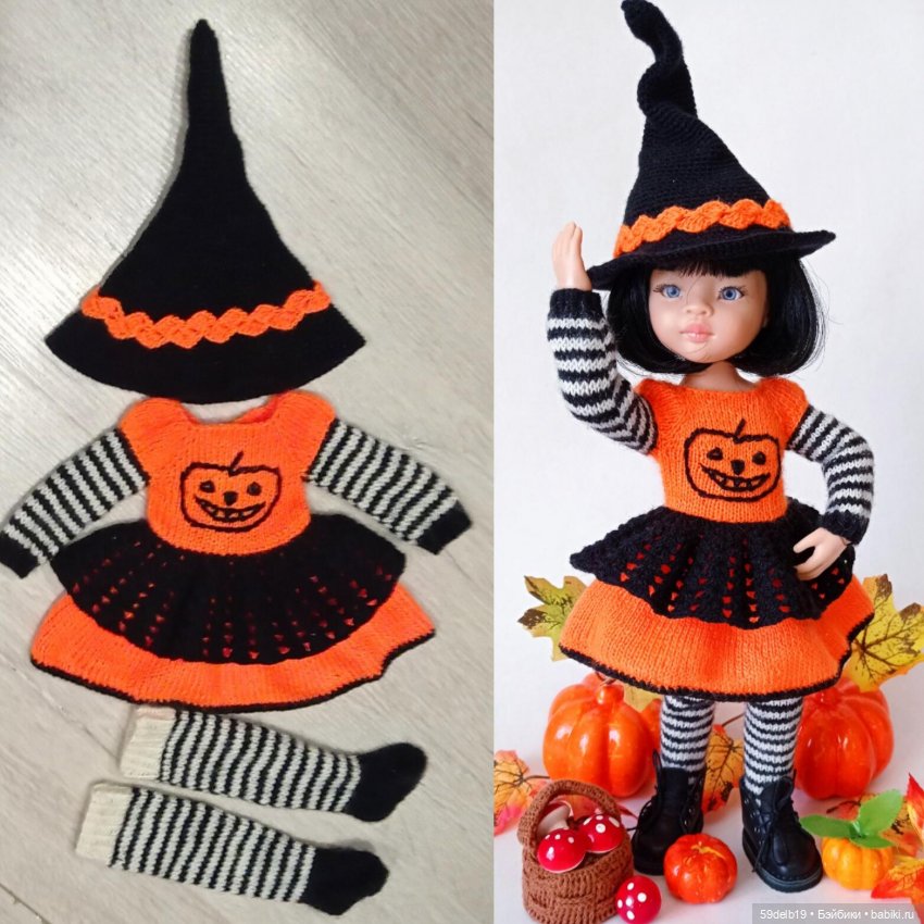 Одеваю разных кукол, шью, вяжу, спицами и крючком