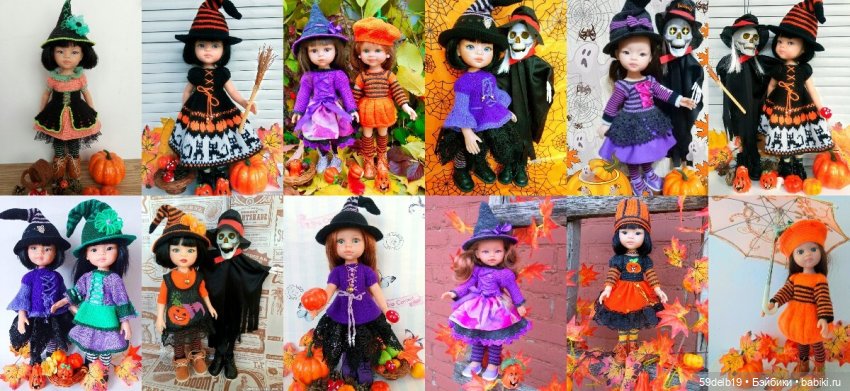 Одеваю разных кукол, шью, вяжу, спицами и крючком