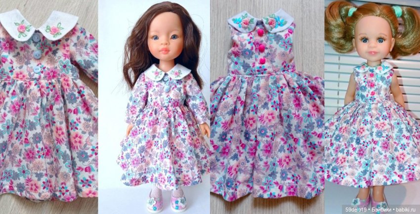 Одеваю разных кукол, шью, вяжу, спицами и крючком