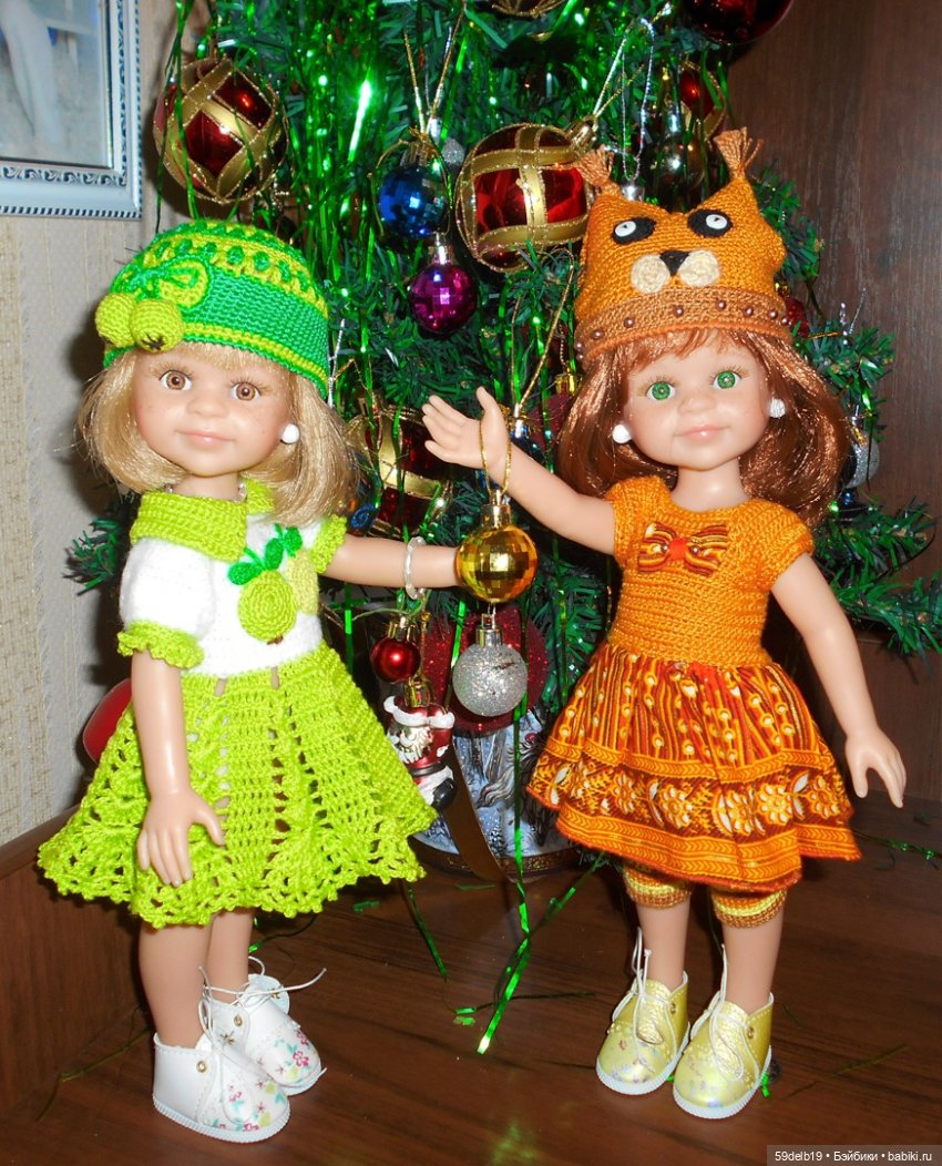 Новогодние фотосессии / Одежда и обувь для кукол своими