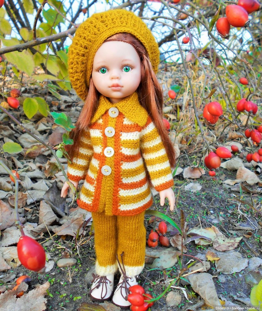 Уж рябины кисти заалели — Одежда и обувь для кукол своими руками: фото (фото 7)