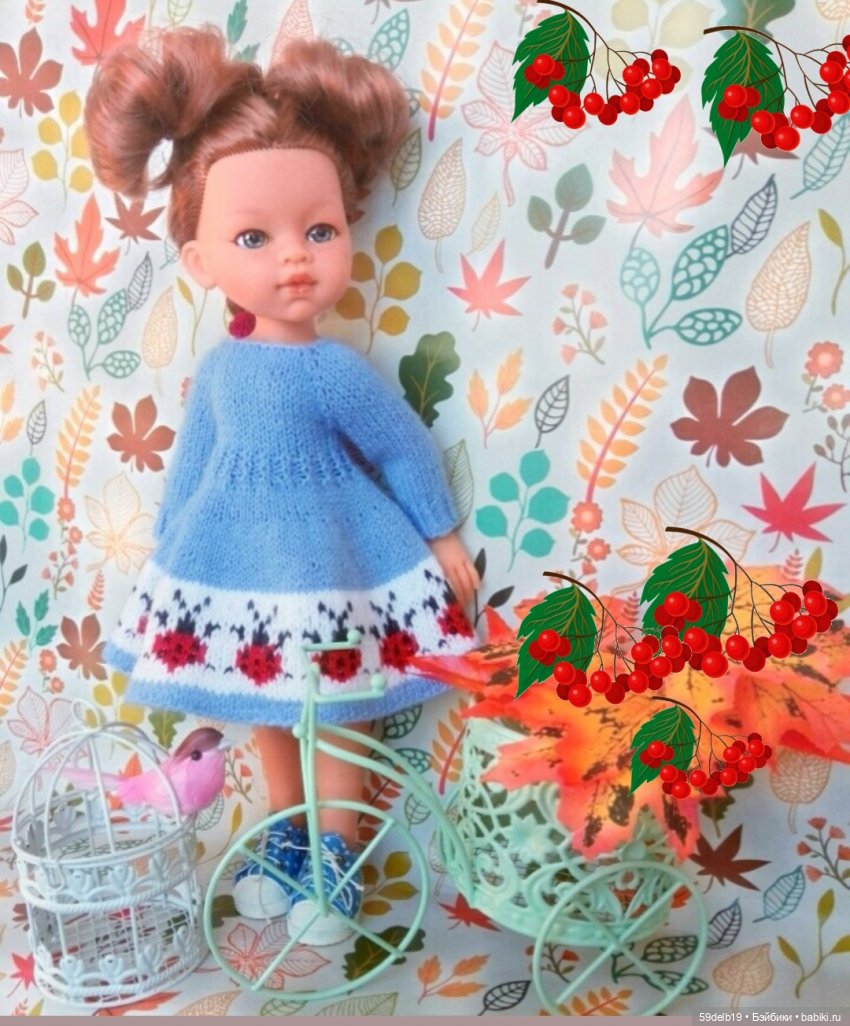 Уж рябины кисти заалели — Одежда и обувь для кукол своими руками: фото