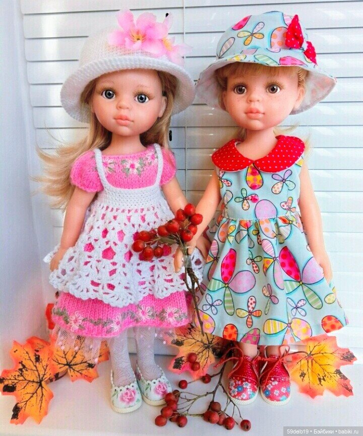 Одеваю кукол, куклы паола рейна, вязание для кукол, одежда для паола рейна