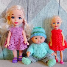 И снова малыши. Новые наряды