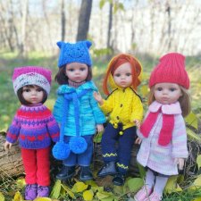 Новые осенние наряды у моих паолочек
