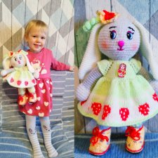 Зайка (кролик) аммигуруми