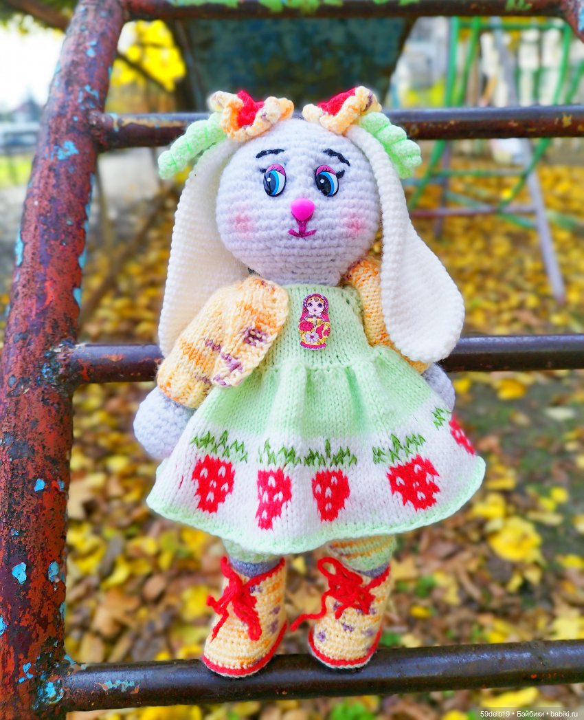 Зайка (кролик) аммигуруми