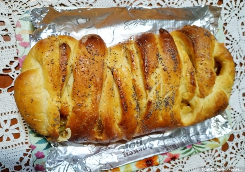 Яблочный рулет на День Матери