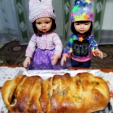 Яблочный рулет на День Матери