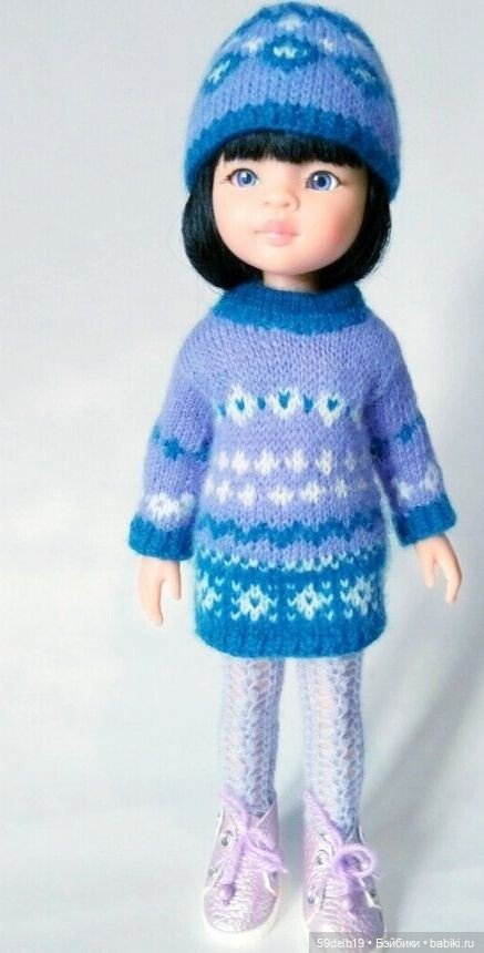 Ещё один тёплый комплект с жаккардом для паолочек | Бэйбики Ещё один тёплый комплект с жаккардом для паолочек (фото 2)