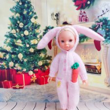 Наряд "Зайка" для мини паолочек и им подобным куколкам