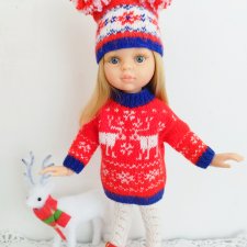 Новый костюм для паолочек к празднику Рождества