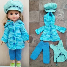 Большой комплект в голубых тонах для паолочки