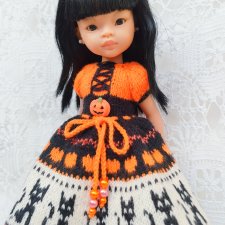 Платье с черными кошками - девятое  по счёту