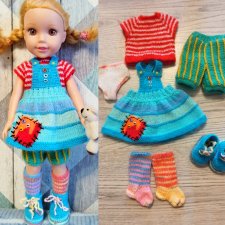 У куклы Кати новый наряд - Пеппи Длинный Чулок