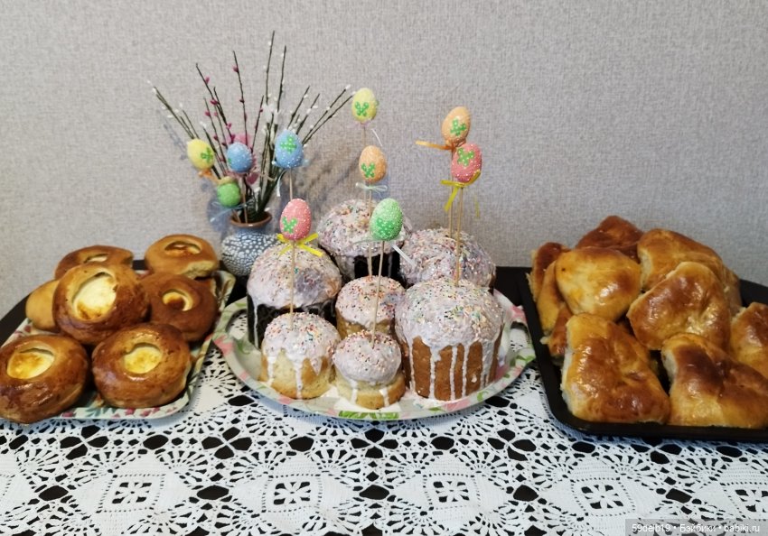 Пасха, куличи, праздник