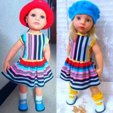 Мои куколки ГОТЦ в летних нарядах