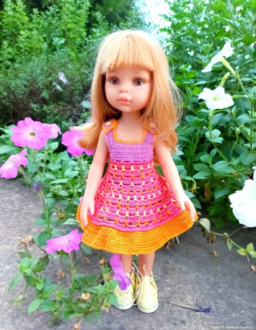 Июльские цветы — Одежда и обувь для кукол своими руками: фото (фото 6)