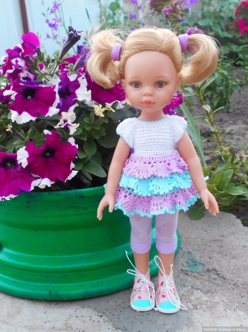 Июльские цветы — Одежда и обувь для кукол своими руками: фото