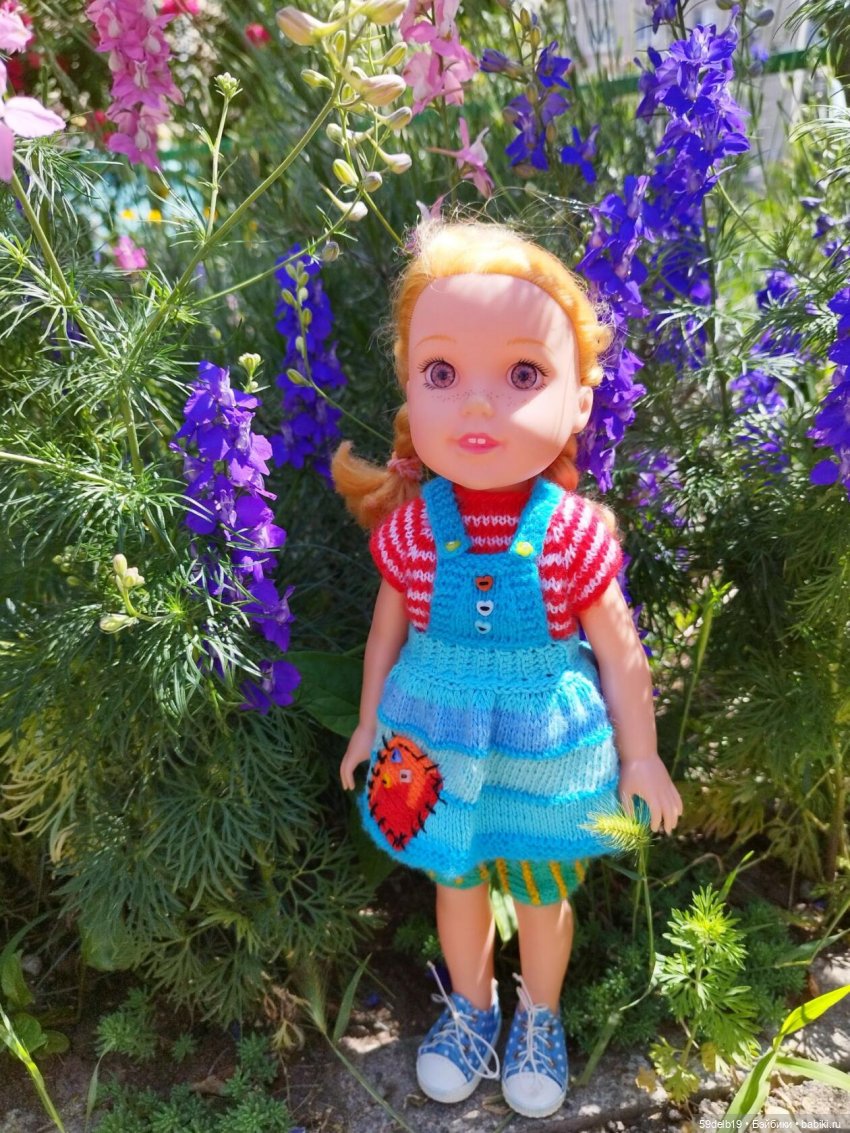 Июльские цветы — Одежда и обувь для кукол своими руками: фото