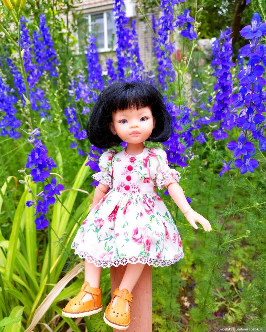 Июльские цветы — Одежда и обувь для кукол своими руками: фото