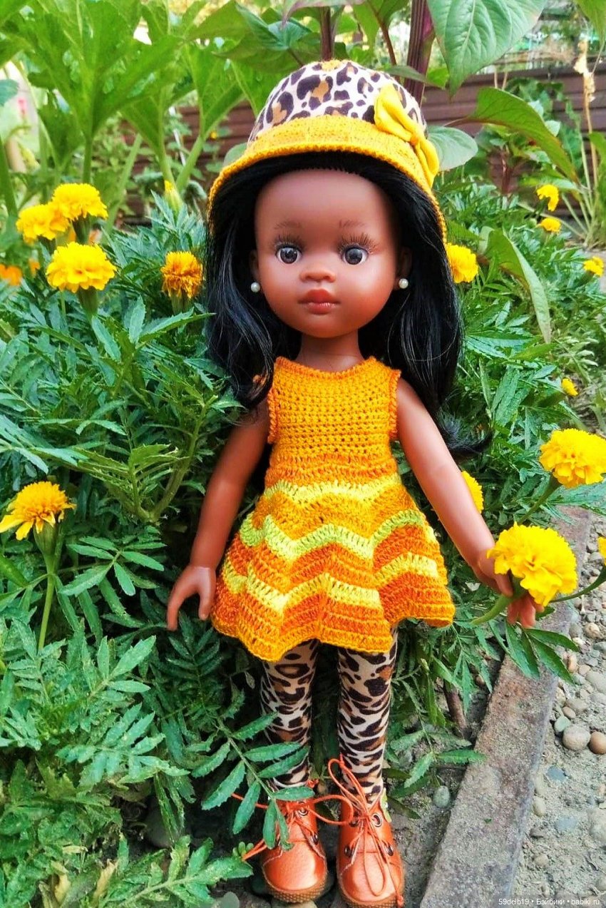 Июльские цветы — Одежда и обувь для кукол своими руками: фото (фото 4)