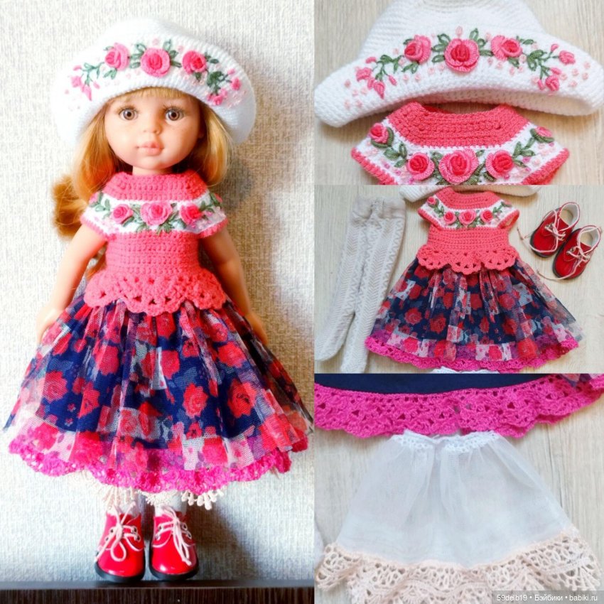 Одежда для кукол, одеваю паола рейна, наряжаю ГОТЦ, вяжу одежду для баболиков