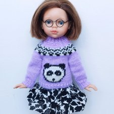 Комплект для куколки Паола Рейна "ПАНДА"