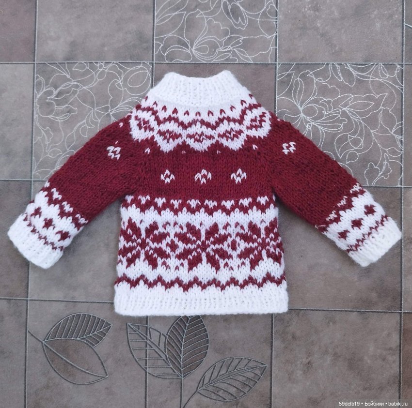 Вязаная одежда для ГОТЦ 50 см, куклы ГОТЦ