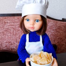 Как Карина готовила десерт из арбузных корочек