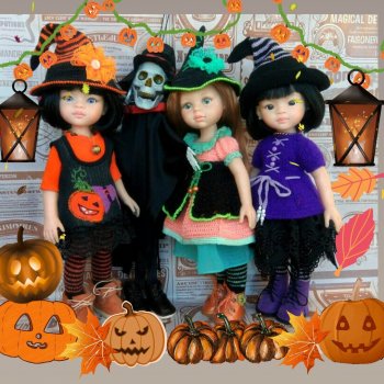 Хеллоуин и куклы🎃🎃🎃🎃🎃🎃🎃