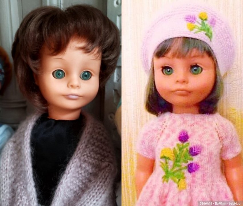 винтажные куклы ГДР