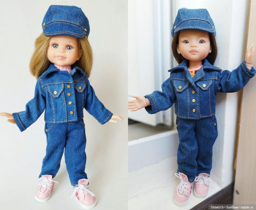 одежда джинсовая для кукол паола рейна одежда джинсовая для кукол паола рейна