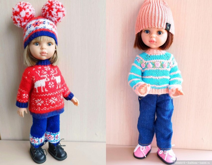 вязаная и шитая одежда для кукол вязаная и шитая одежда для кукол