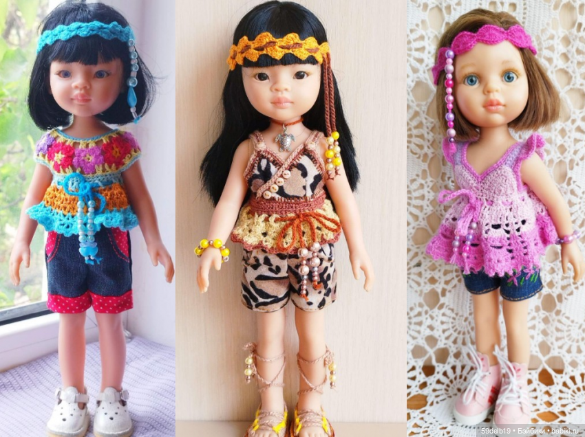 вяжу и шью одежду для кукол