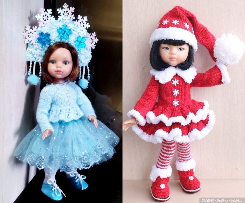 вязаная и шитая одежда для кукол вязаная и шитая одежда для кукол